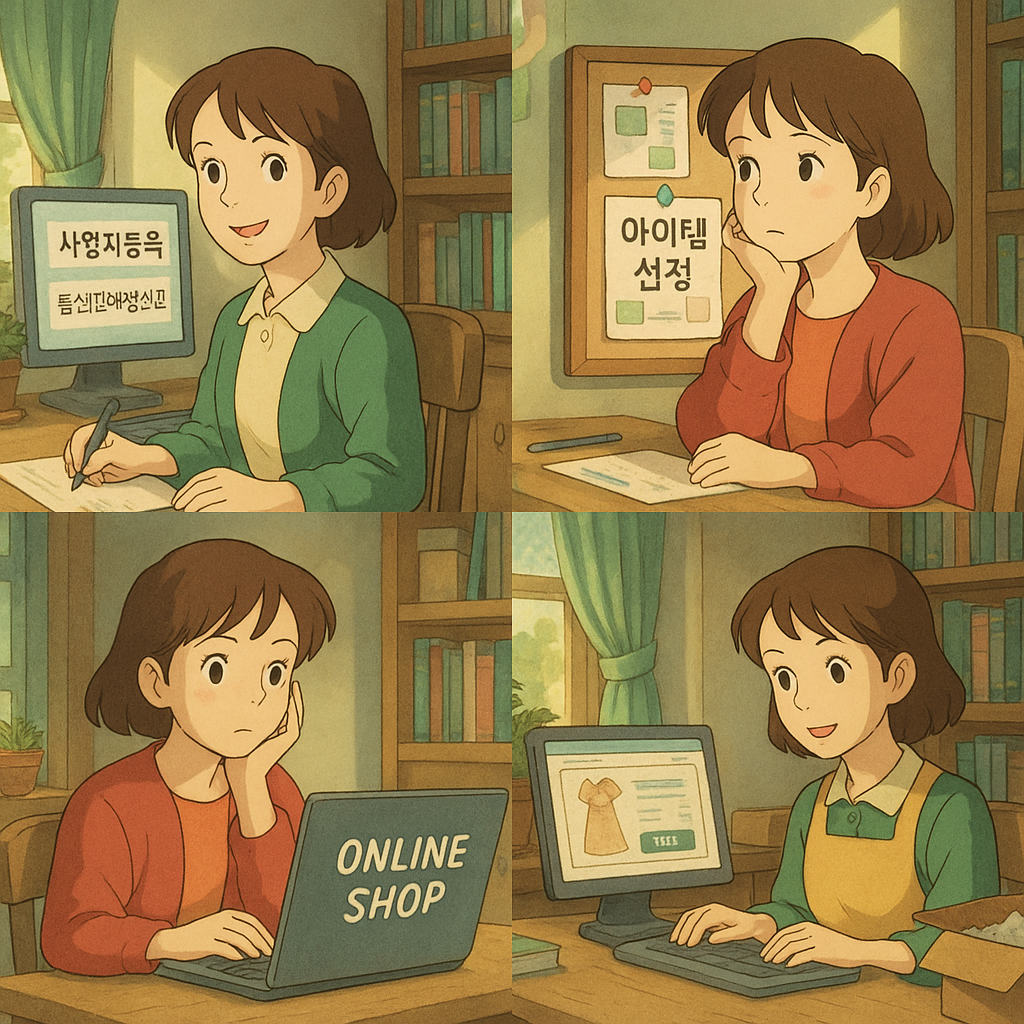 투자 없이 온라인 쇼핑몰 창업하기 사진