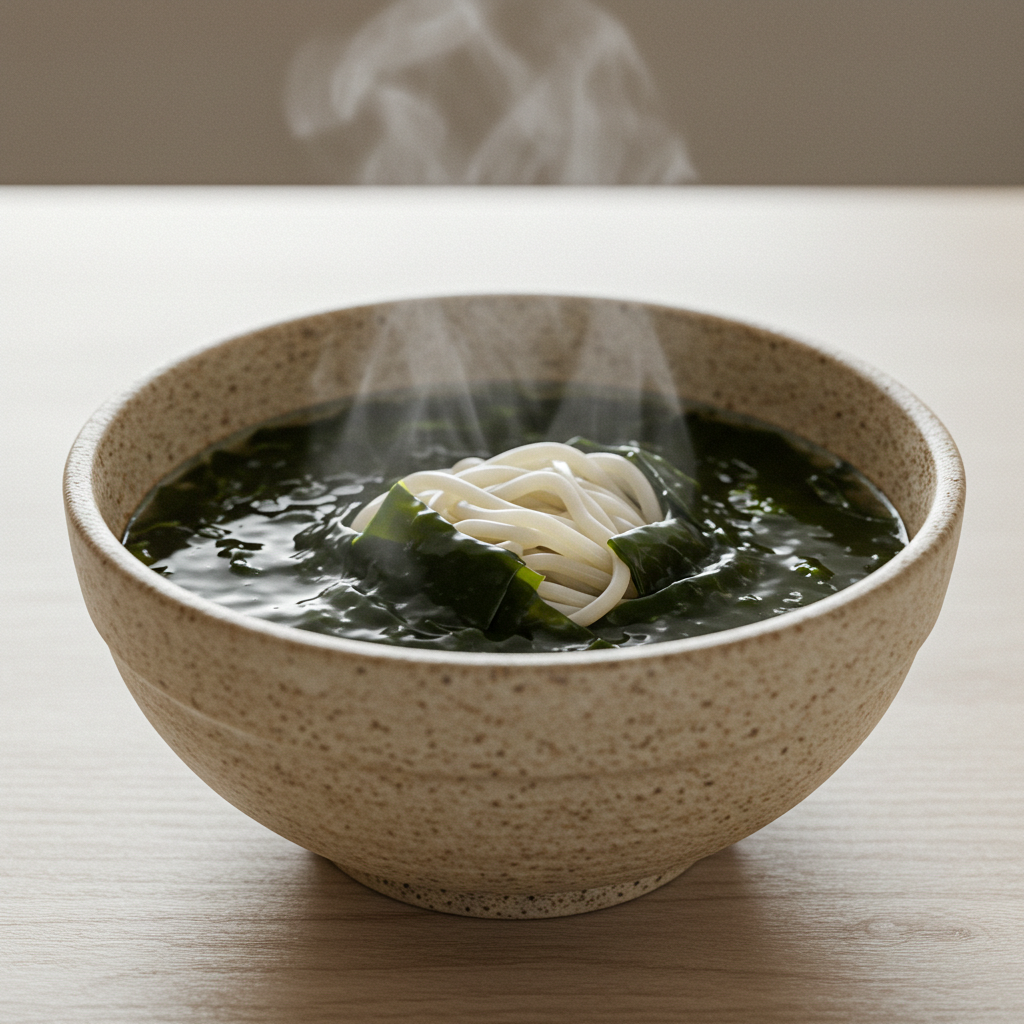 변비에 좋은 따뜻한 미역국