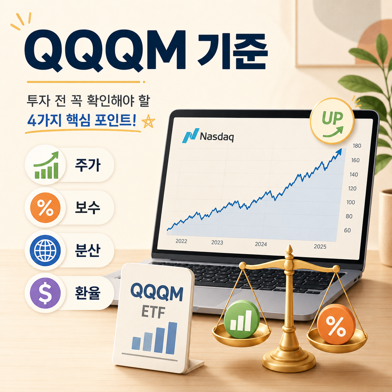 QQQM 주가 291달러대, QQQ보다 먼저 볼 5가지