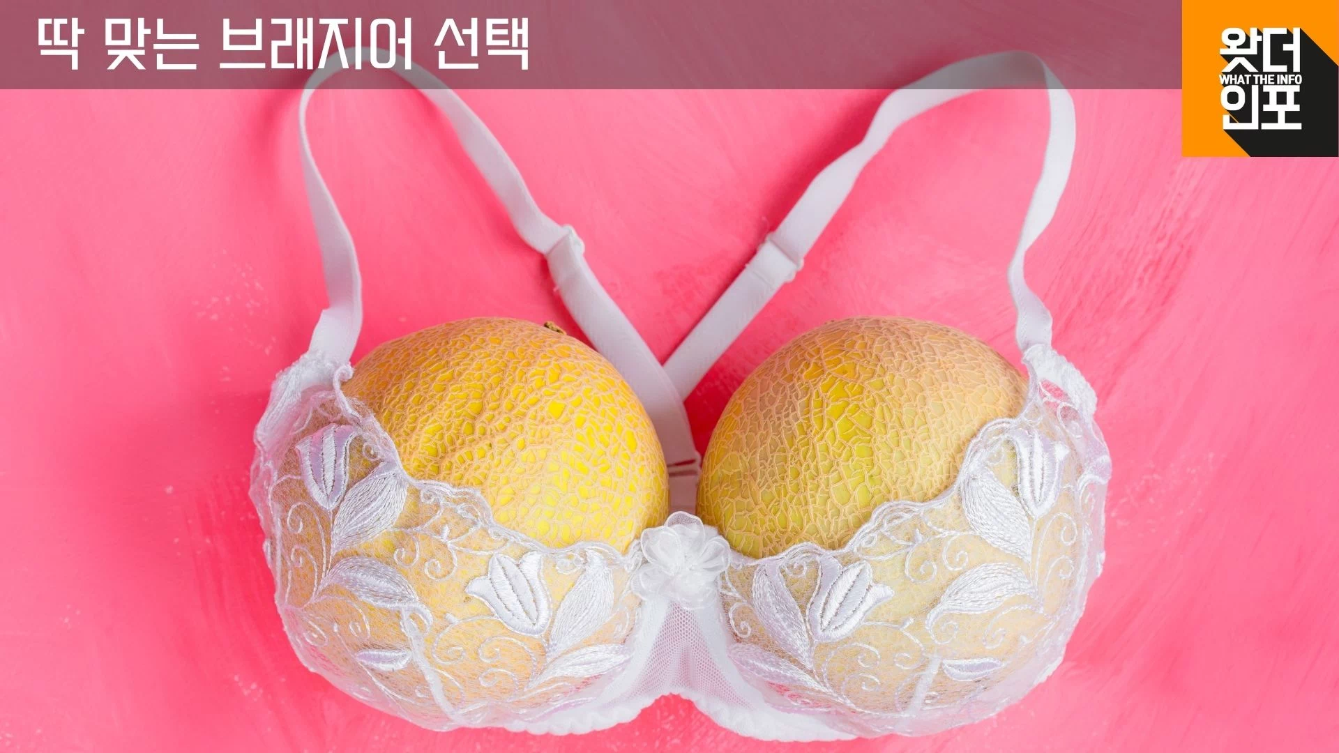 딱 맞는 브래지어 선택