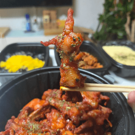 공주닭발 미아수유점 튤립 통뼈 닭발