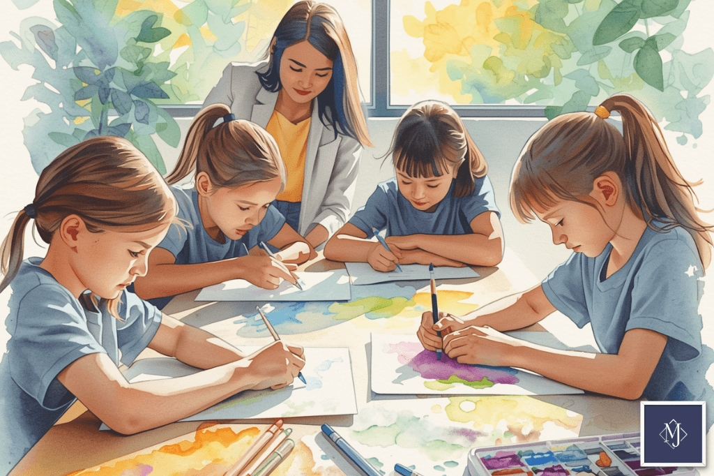 선행학습을 하고 있는 학생들