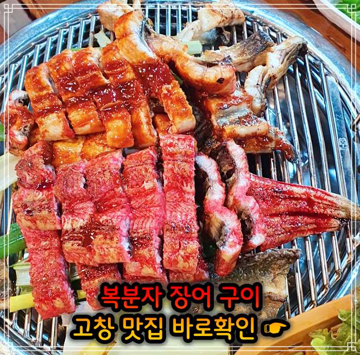 6시내고향 고창 선운사 복분자 장어구이 맛집