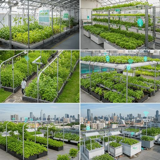 옥상 스마트 가드닝