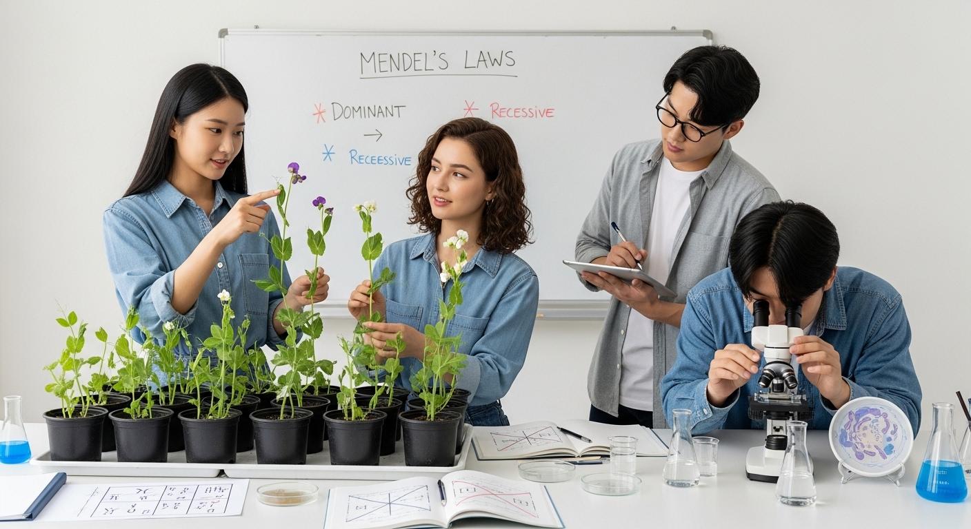 멘델의 유전법칙