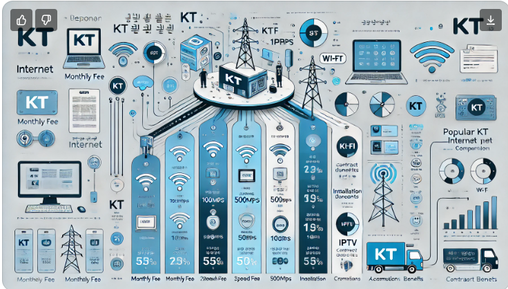 요즘 인기 있는 KT 인터넷 요금제 이미지