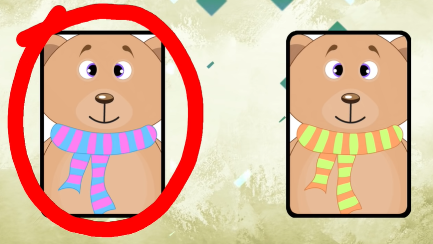 같은 그림 찾기 정답