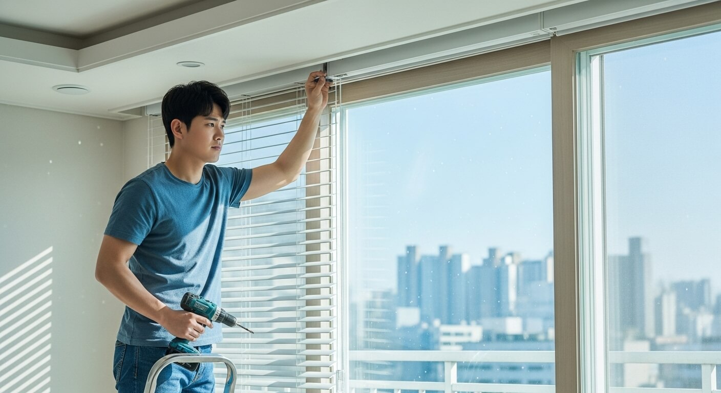 창문 방풍 셀프 시공 방법