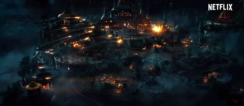 아바타: 아앙의 전설에서 전쟁 장면