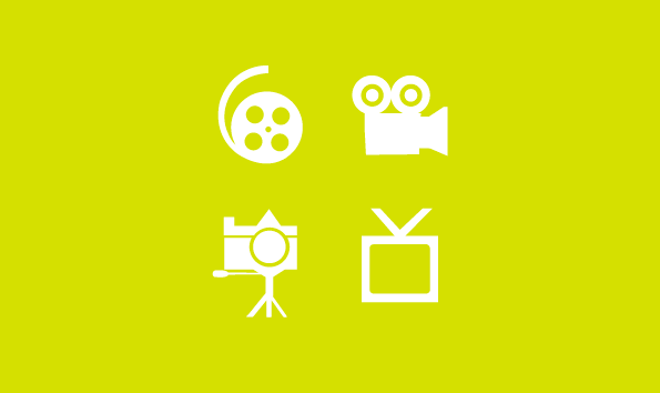 Movie, Camera, TV / Icon / vector graphic free download