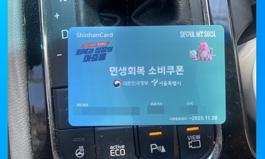 파란색-경제-카드