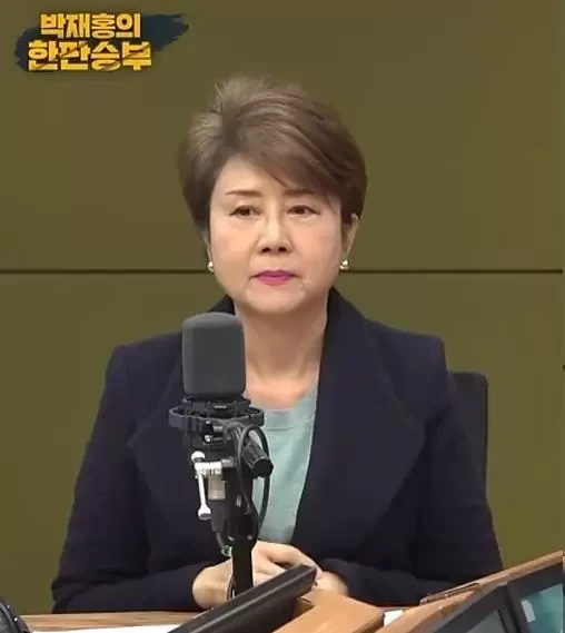 정옥임 의원 방송 활동