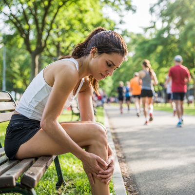 러닝 후 부상