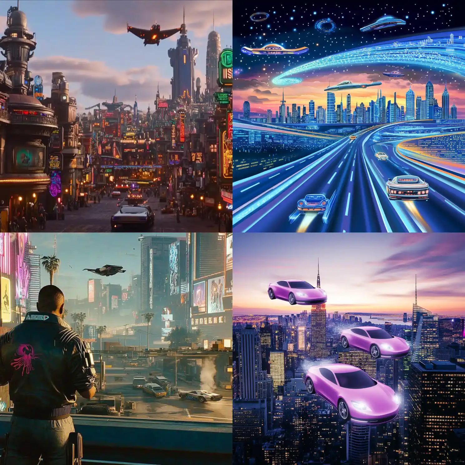 chaos 값을 50으로 설정해서 만들어진 이미지 2