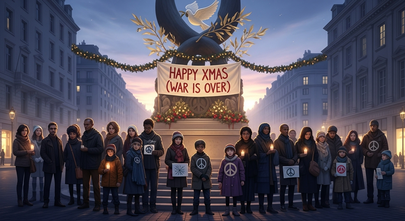 존 레논 &amp; 요코 오노 'Happy Xmas (War Is Over)'로 영어공부? 가사와 의미 완벽 해설!