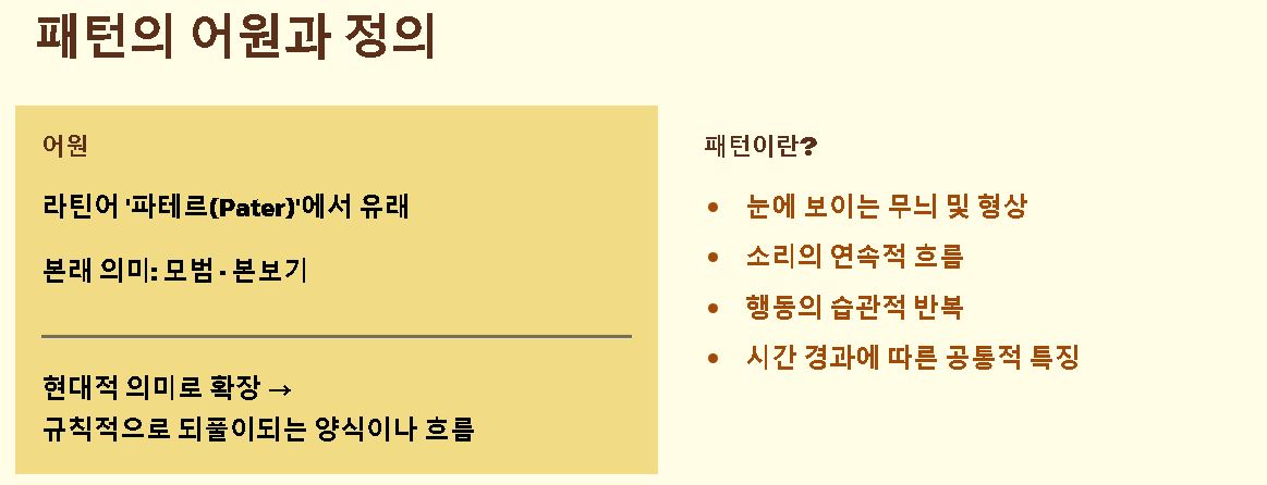 패턴 뜻