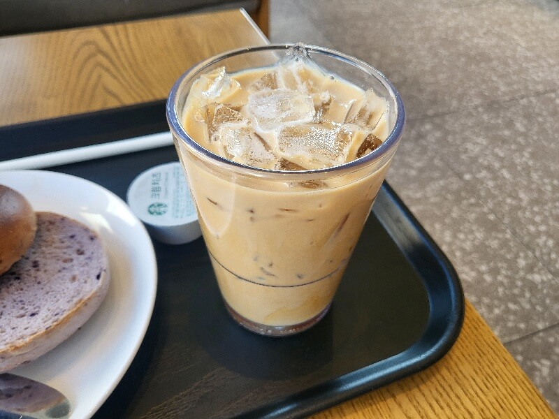 바닐라 크림 콜드브루 스타벅스 탕종 베이글