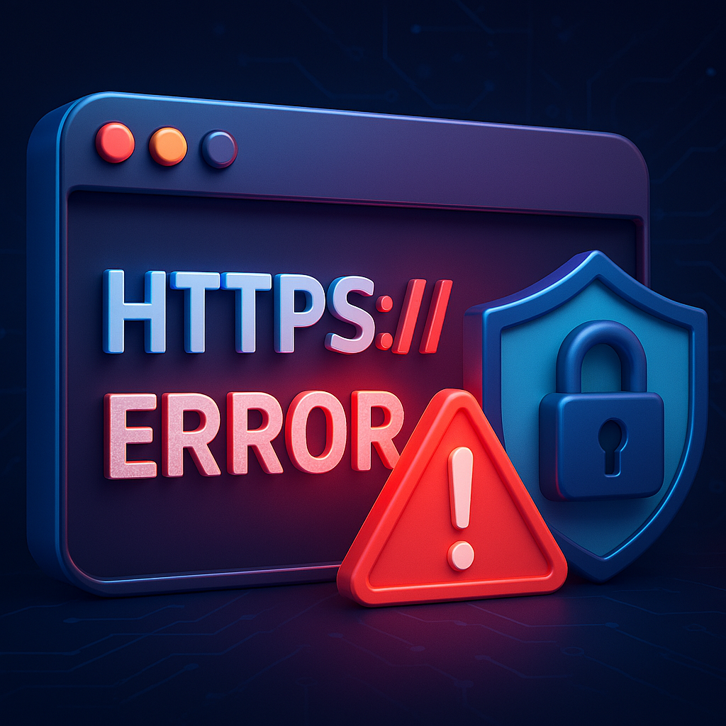 HTTPS 오류 해결 이미지