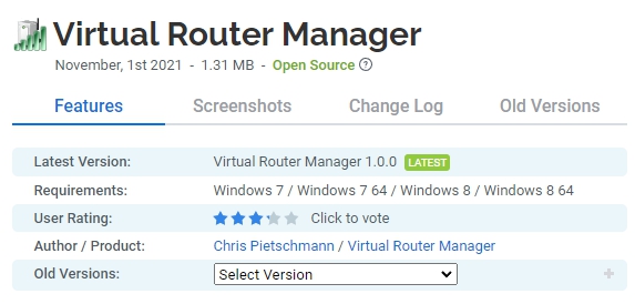 Virtual-Router-Manager
