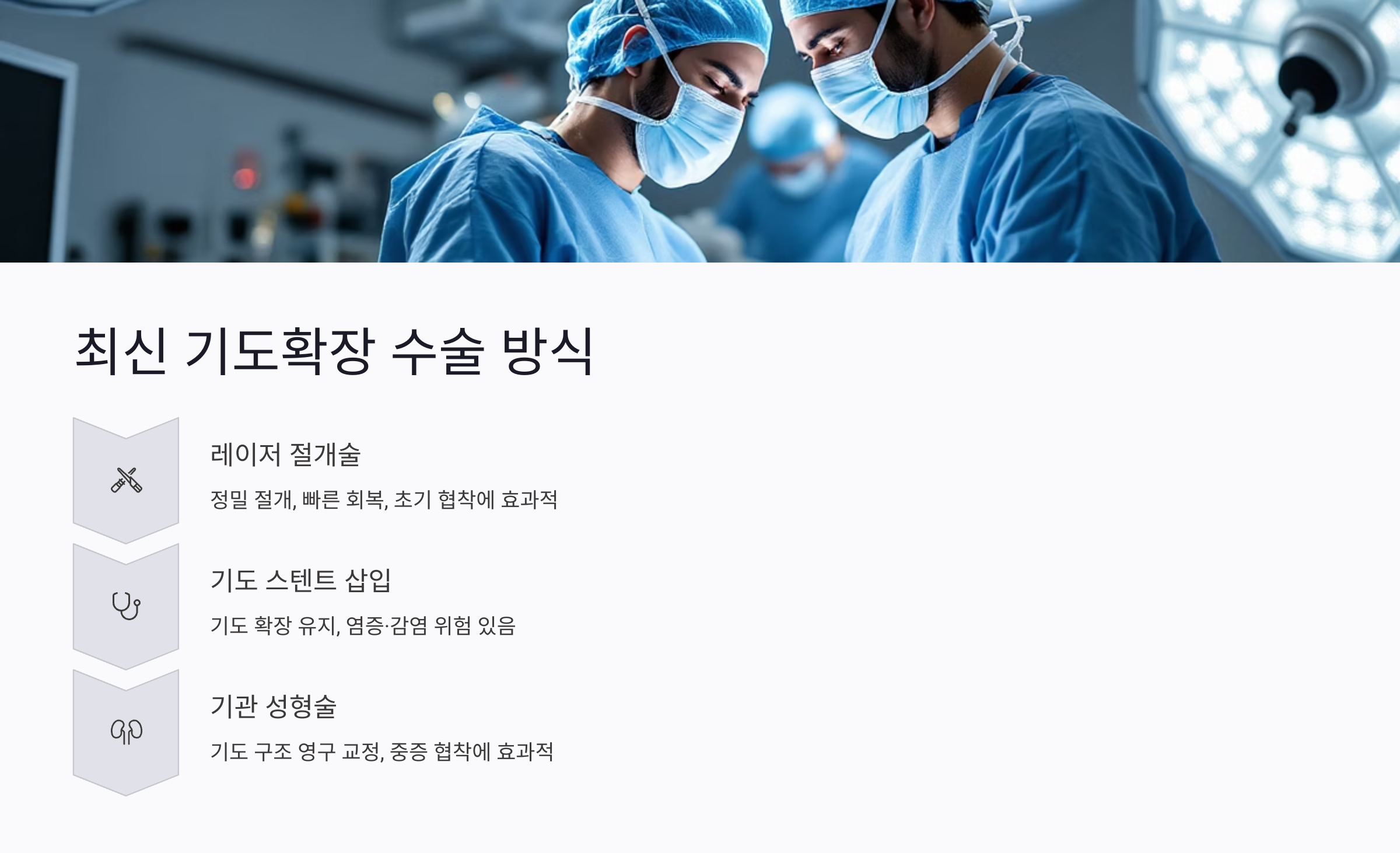 숨 막히는 기도 협착 증상부터 치료·운동·자연 치유까지