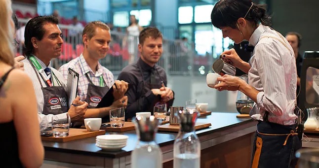 바리스타 대회 관련 사진