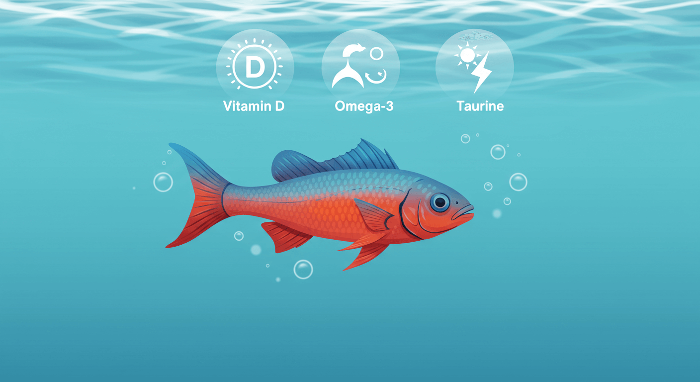 "자리돔의 영양 성분과 면역력 강화 요소"에 대한 이미지입니다.