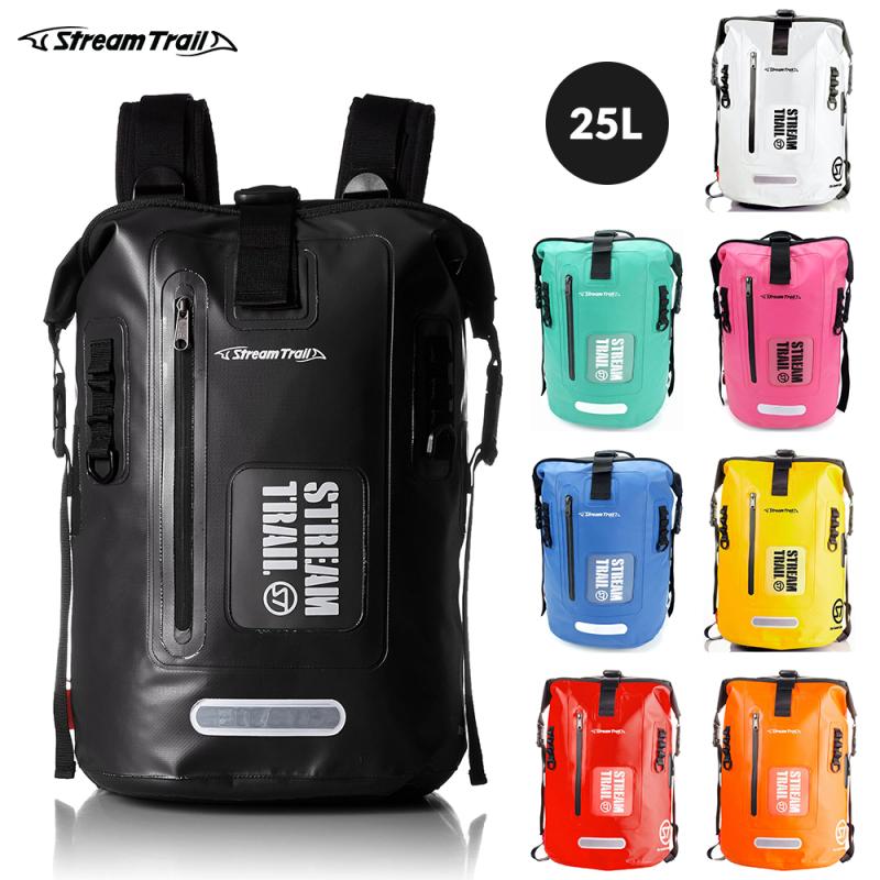 스트림트레일 드라이탱그 D2 25L 방수백팩 드라이백 프리 다이빙 서핑 수영 가방