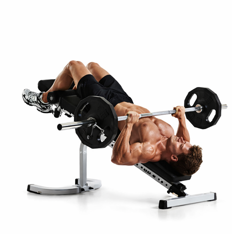 디클라인 벤치 프레스 이완자세