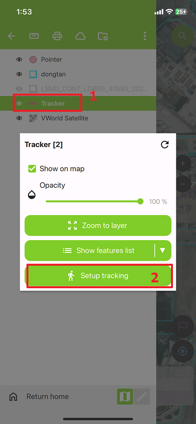 QField Tracking Setup
