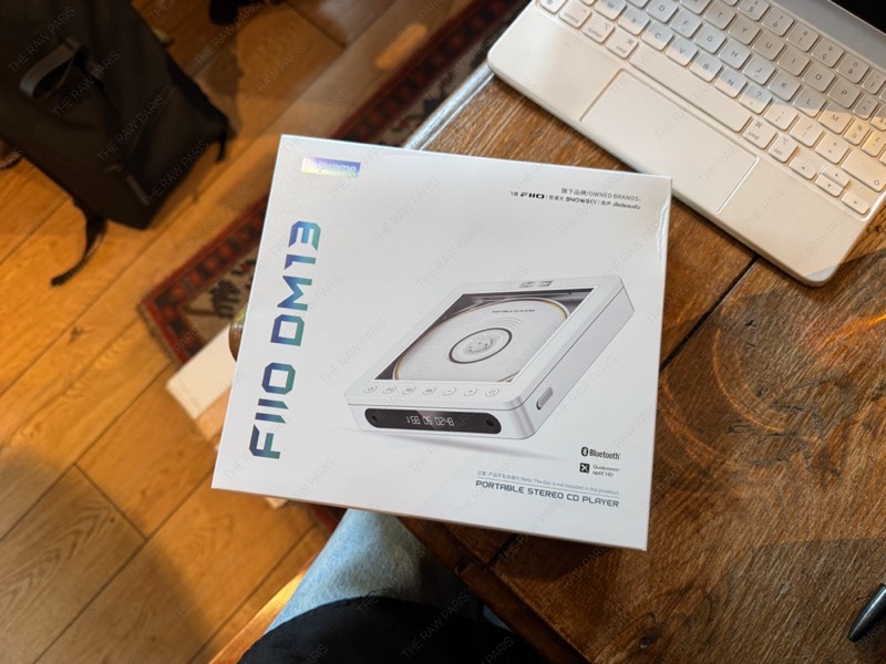 supreme fiio cd player box packaging