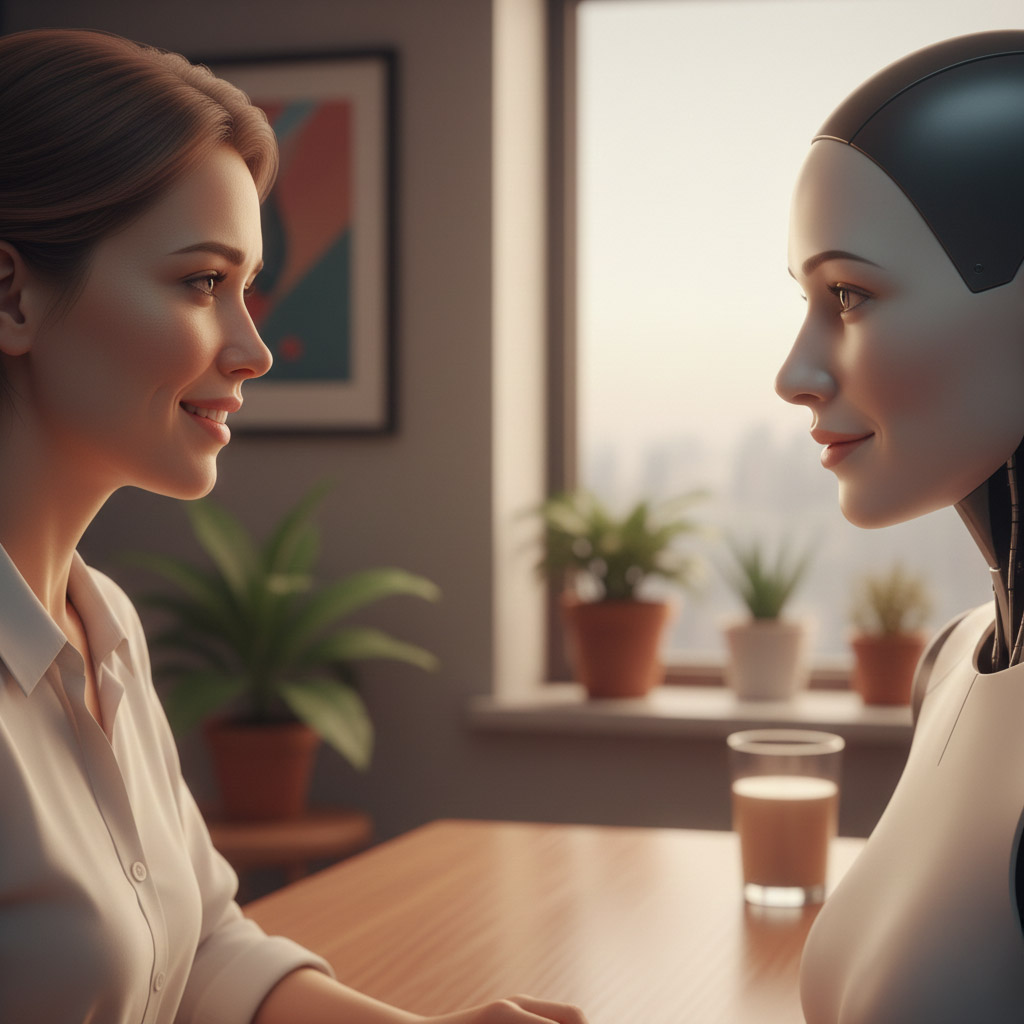 휴머노이드 얼굴과 인간의 공감 반응 연구