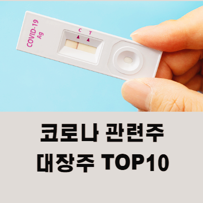 코로나 관련주 진단키트 대장주 테마주 TOP7