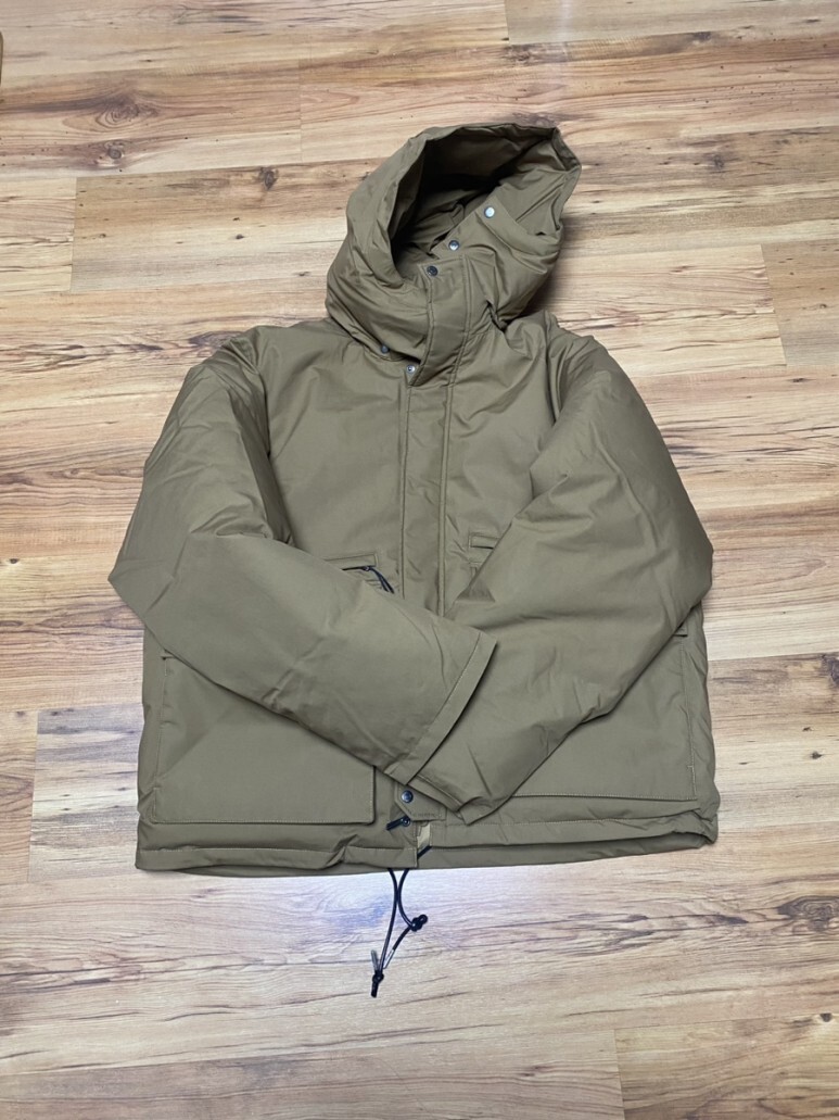 유니폼브릿지 파카 점퍼 패딩 브라운 shell down parka brown