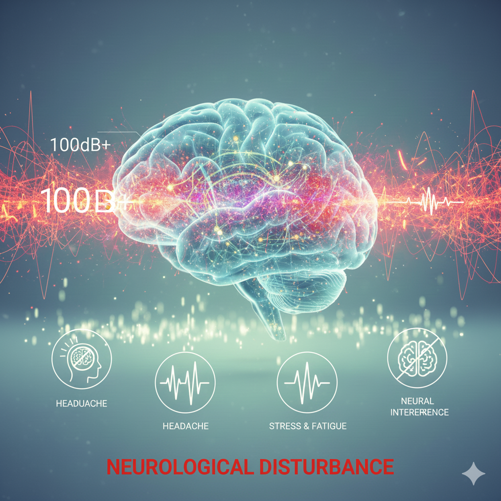 미시소음이 신경계에 끼치는 악영향