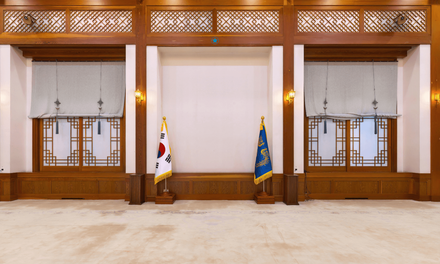 청와대 관람 주차장 및 동선 정리