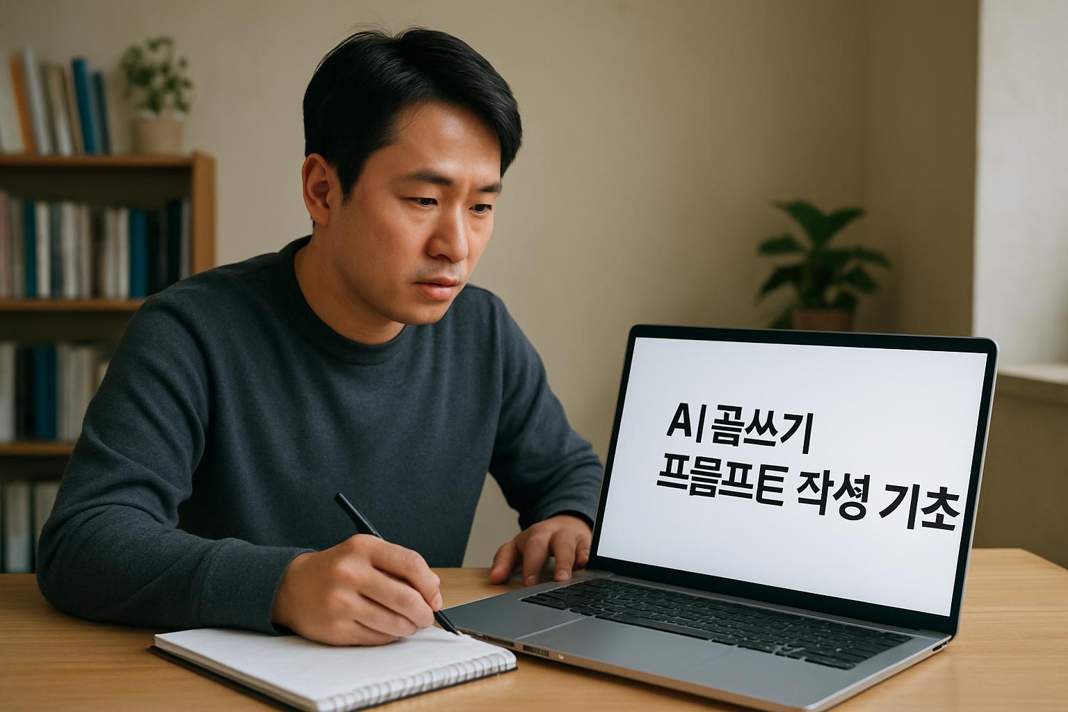 AI 글쓰기 프롬프트 작성 기초: 실전 가이드