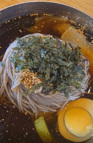 물막국수