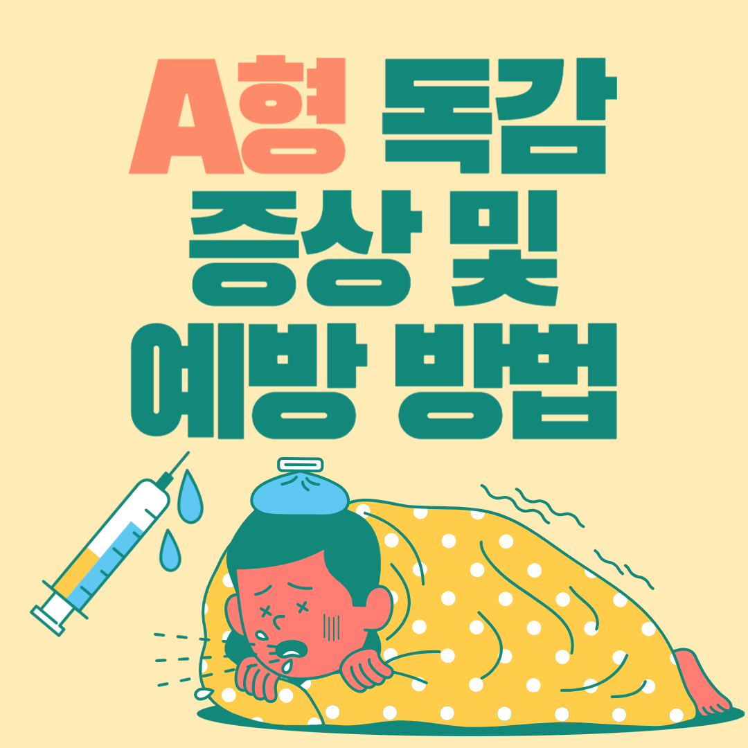 A형독감증상 및 예방법