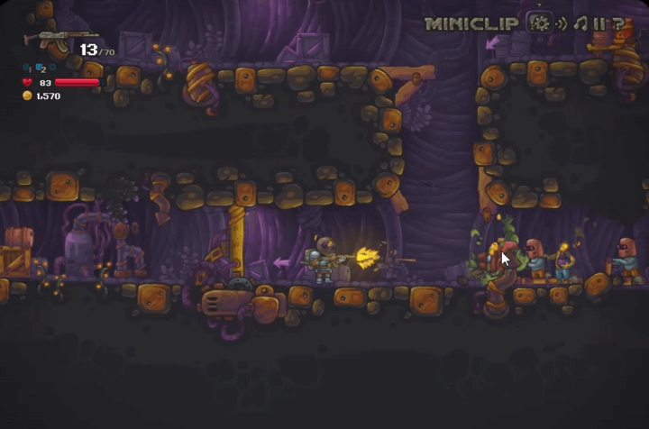 다가오는-좀비들에게-총을-쏘고-처치하는-화면