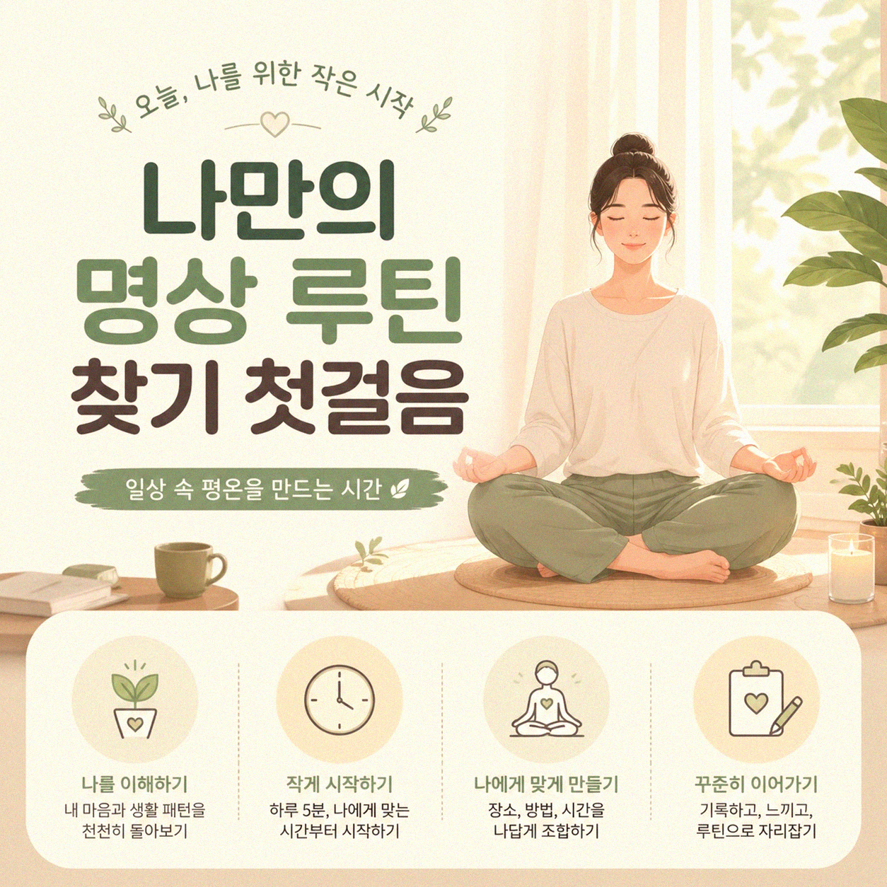 명상 앱, 내게 맞는 선택은 무엇일까?