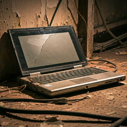 폐가전제품-노트북북-이미지