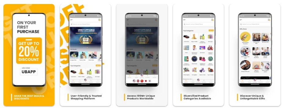 Ubuy앱 기능