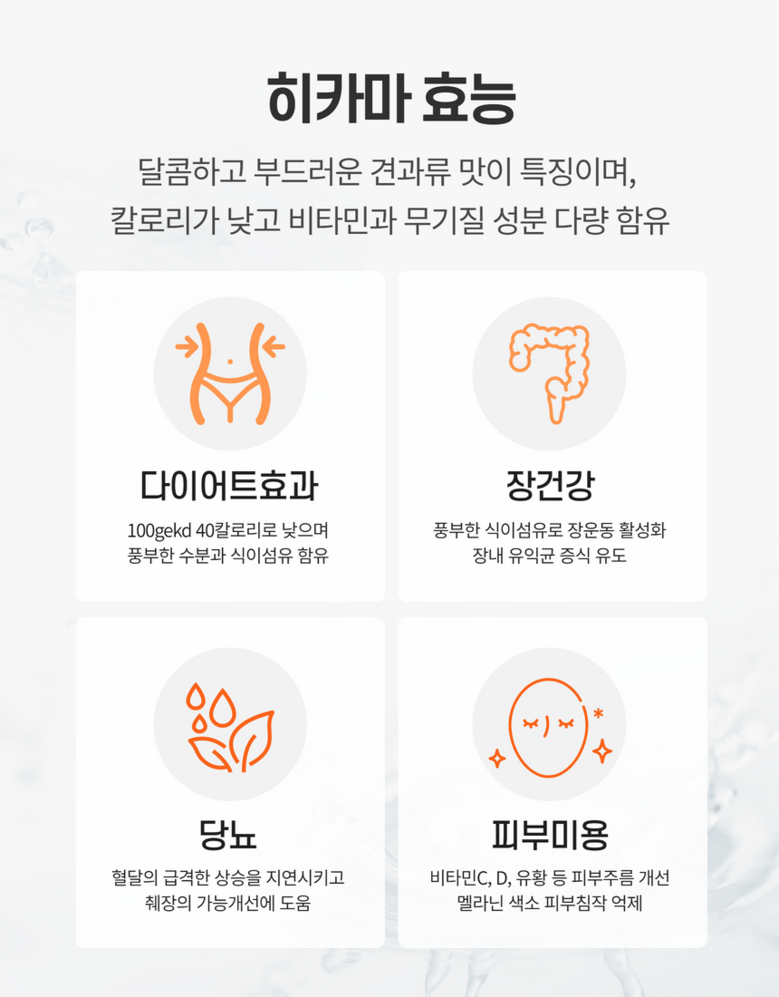 전남 함평 달콤한 인디언 감자 다이어트 당뇨 슈퍼푸드 유기농 히카마 파는 곳 전국 택배 온라인 전화 주문 추천