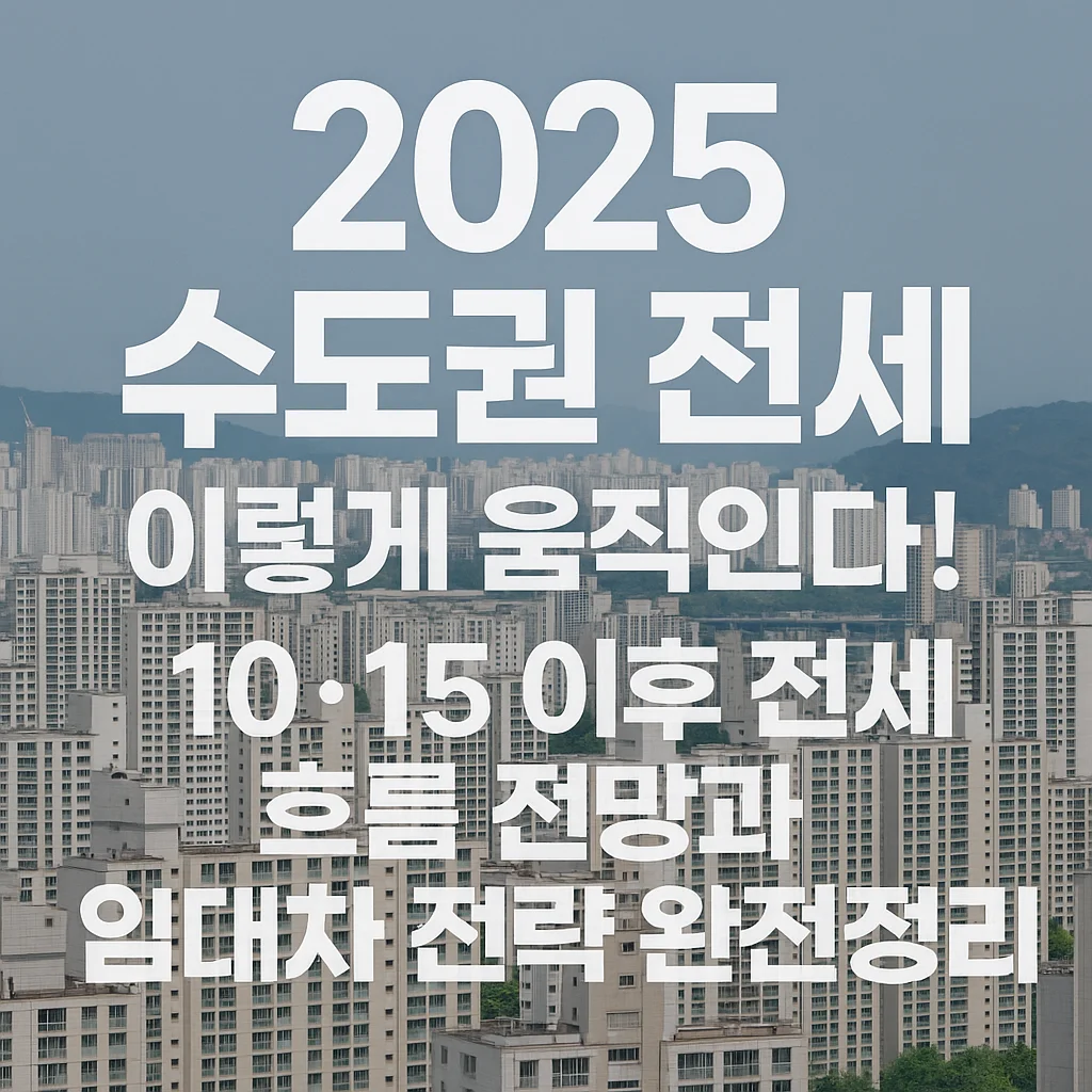 2025_수도권_전세,_이렇게_움직인다! 10&middot;15_이후_전세_흐름_전망과_임대차_전략_완전정리