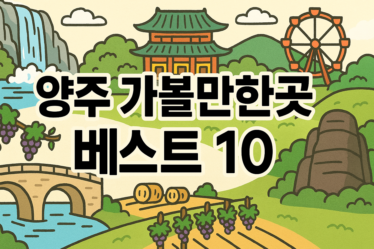 양주 가볼만한곳 베스트10