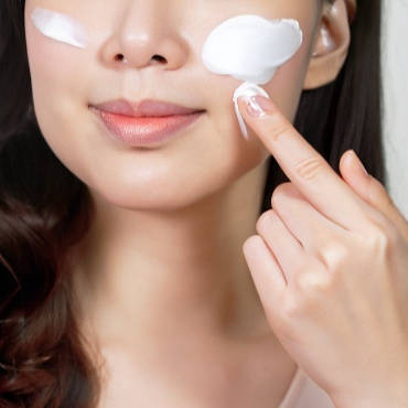 7. 팔자주름 없애기