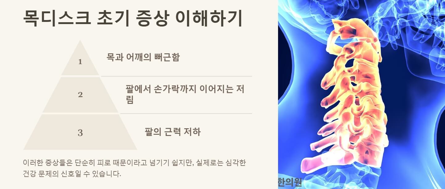 목디스크에 좋은 운동 및 치료방법