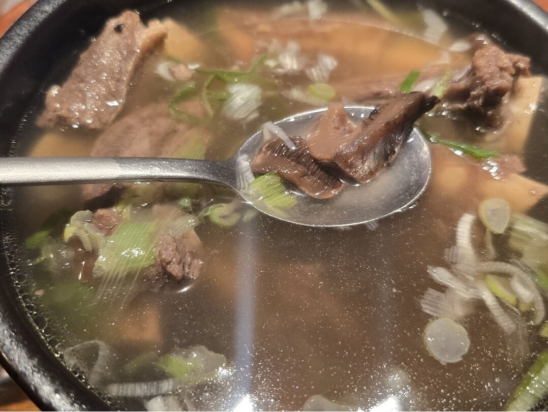 갈비탕 능이