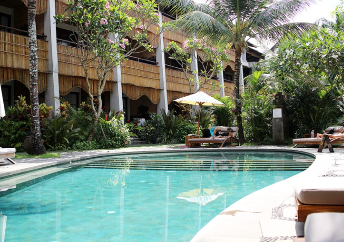 발리 알라야 리조트 우붓 수영장2