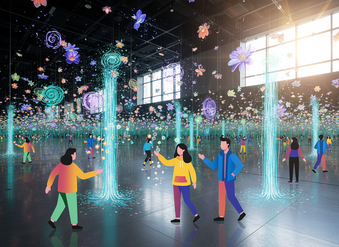 2026 도쿄 팀랩 보더리스 티켓 예약 위치 